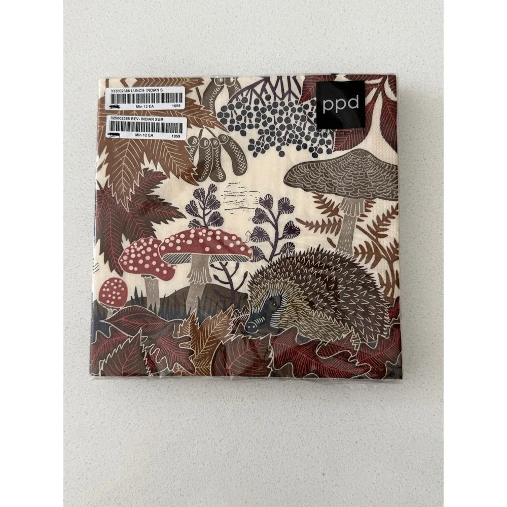 ppd Indian‎ Summer & Autumn Forest Napkins New Two Packs
